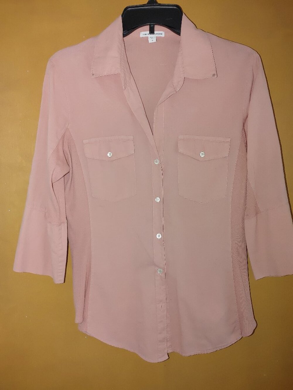 Standard JAMES PERSE Woman's Roll-up Sleeves Blouse Size 3 (M) Used